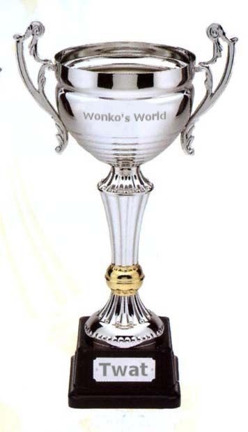 Twat of the Week Trophy