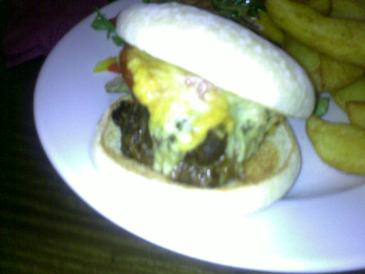 Epic Burger at the Plume of Feathers