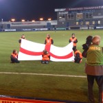 England -v- Finland U19's at AFC Telford United