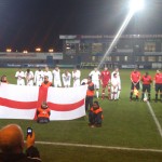 England -v- Finland U19's at AFC Telford United