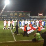 England -v- Finland U19's at AFC Telford United